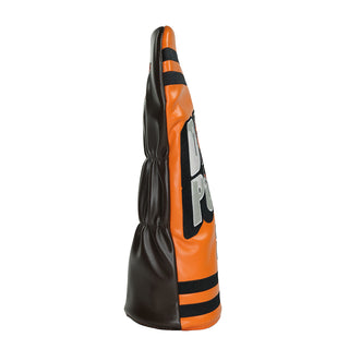 NFL Cleveland Browns Dawg Pound driver  headcover in orange, black and gray.
