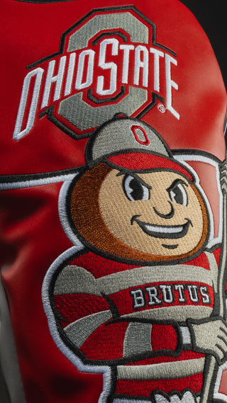 Hometown Brands golf driver headcovers featuring high stitch count embroidered college sport team logos and mascots.