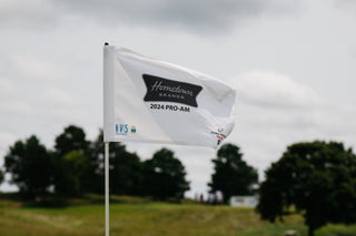Hometown Brands golf headcovers about us page 2024 Pro-Am Korn Ferry Tourpin flag.
