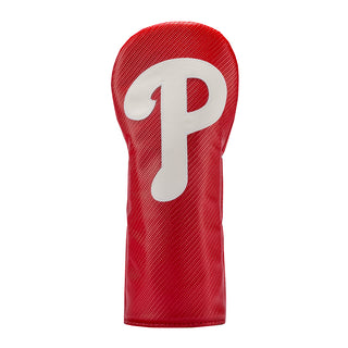 Hometown Brands officially licensed MLB Philadelphia Phillies red and white driver golf headcover.