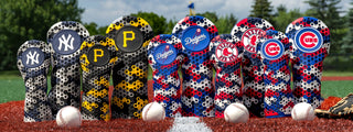 Hometown Brands x MLB officially licensed golf headcovers for drivers and fairway woods.