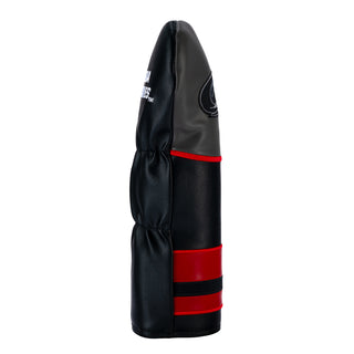 Hometown Brands Carolina Hurricanes official NHL fairway wood golf headcover with black and red colors and team embroidered logo.
