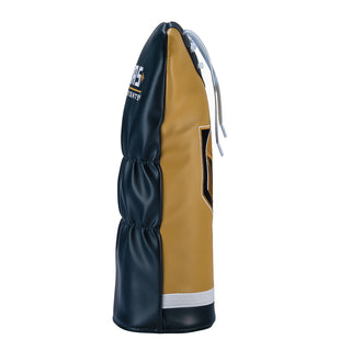 Hometown Brands x Vegas Golden Knights NHL official driver golf headcover with collar laces and embroidered team logo.