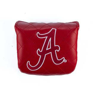 Hometown Brands x University of Alabama official red diamond stitched mallet putter golf headcover.