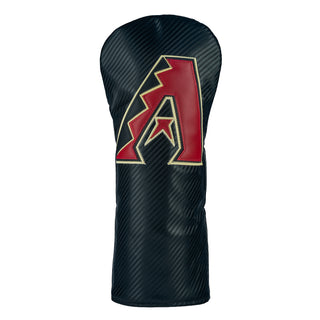 Black MLB Arizona Diamondbacks official driver golf headcover with A logo.
