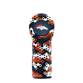 NFL Denver Broncos Hex Fairway wood golf Headcover in Black Orange White and Blue