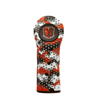 NFL Cleveland Browns Hex Fairway Headcover in Gray Brown Orange and White