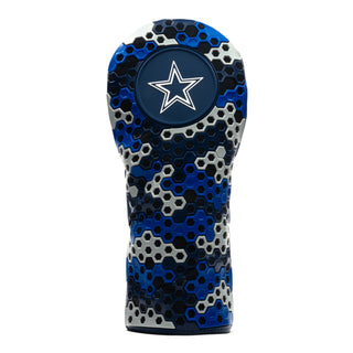 NFL Dallas Cowboys Hex Driver golf Headcover in Black Gray Blue and Dark Blue