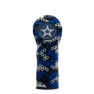 NFL Dallas Cowboys Hex Fairway golf Headcover in Black Gray Blue and Dark Blue