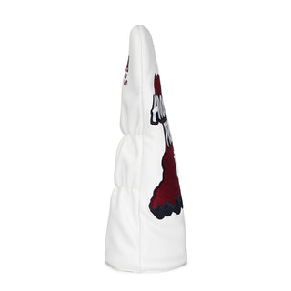 University of Indiana Hooiser Pride driver headcover in white, red and black. 