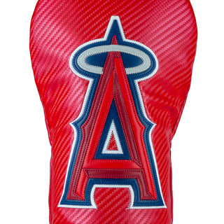 Hometown Brands x MLB official Los Angeles Angels red logo driver golf headcover.