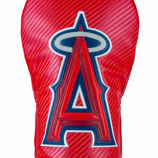 Hometown Brands x MLB official Los Angeles Angels red logo driver golf headcover.
