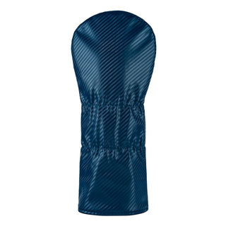 Blue MLB Milwaukee Brewers driver golf club headcover with yellow and white logo on a white background.