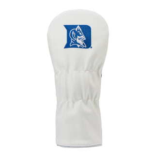 Duke University Blue Devils driver headcover in white and blue. 