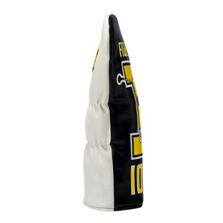 University of Iowa Fight for Iowa driver headcover in yellow, black and white.