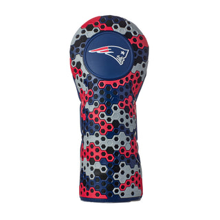 Hometown Brands x NFL New England Patriots fairway wood golf headcover made from TPU material.