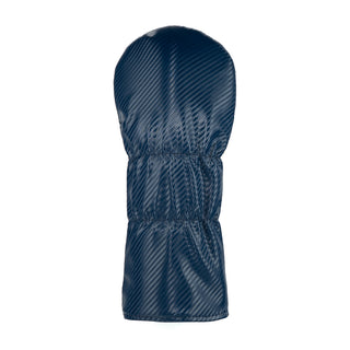 Navy blue MLB official Tampa Bay Rays golf club headcover with 'TB' logo on a white background