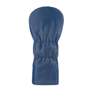 Blue driver golf club head cover with a red and white Minnesota Twins official logo on a white background.